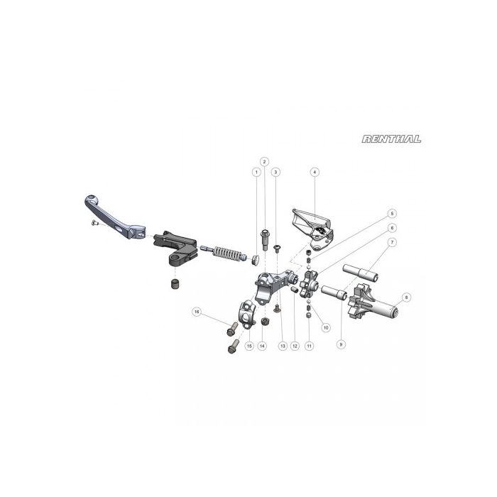 Renthal Clutch Perch kit for LV-111