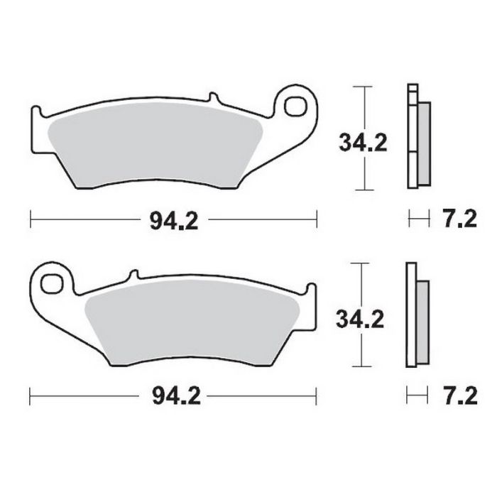 MMT Nitro Brake P. Fr. YZ+F98-.. CR+F95-.. KX+F94-.. RM+Z96-