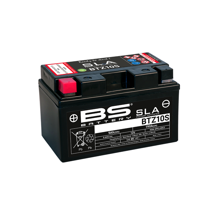 BS Battery  BTZ10S (FA) SLA - Sealed & Activated