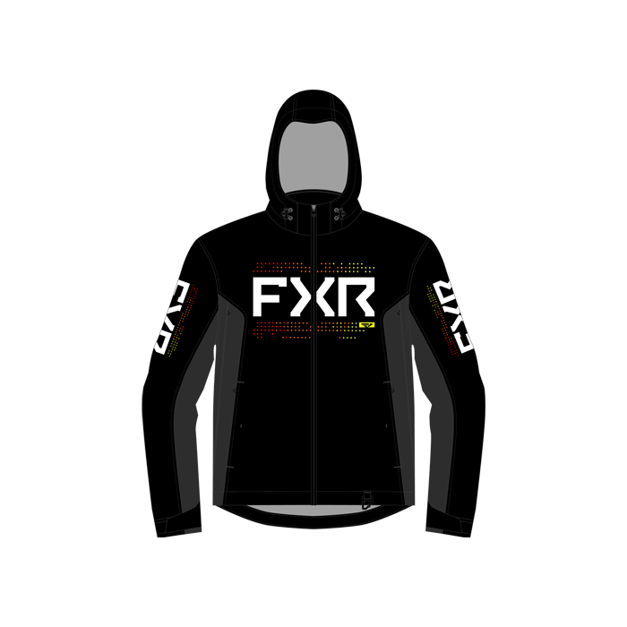 FXR M Helium Softshell Jacket 24 Black/Inferno