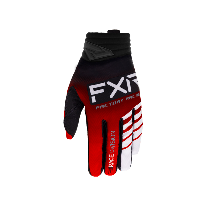 FXR Prime MX Glove Red/Black/White-