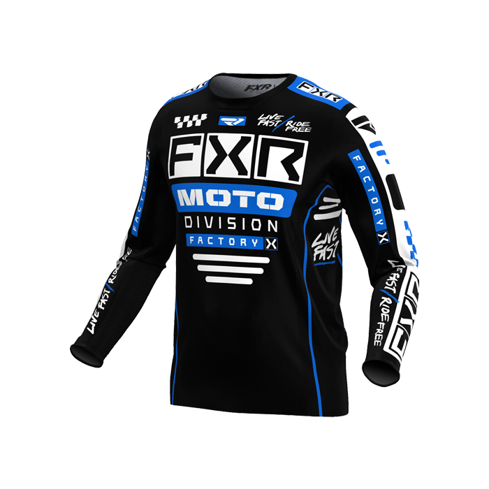 FXR Podium Glad. Mx Jersey 24 BK/Blue