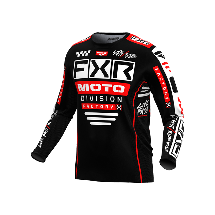 FXR Podium Glad. Mx Jersey 24 BK/Red