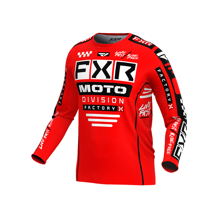 FXR Podium Glad. Mx Jersey 24 Red/BK