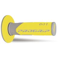 Progrip 801 Double Density Grips - Grey/Yellow