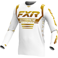 FXR Revo Mx Jersey 24 Wh/Gold