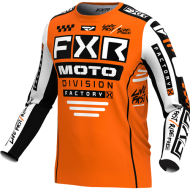 FXR Podium Glad. Mx Jersey 24 Or./Wh