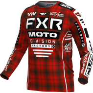 FXR Podium Glad. Mx Jersey 24 Red Plaid