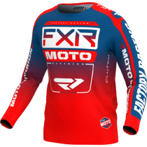 FXR Clutch Mx Jersey 24 Slate/Red